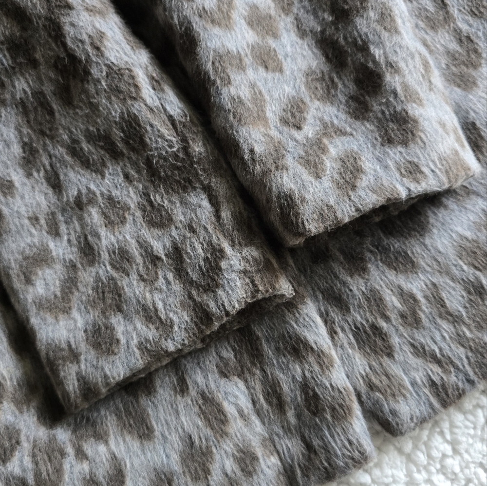 Old Navy Women Peacoat Gray Animal Print Size XS - Picture 7 of 15